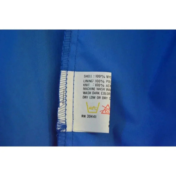 Pacific Trail XL Blue Nylon Windbreaker Jacket For Men - Picture 6 of 7